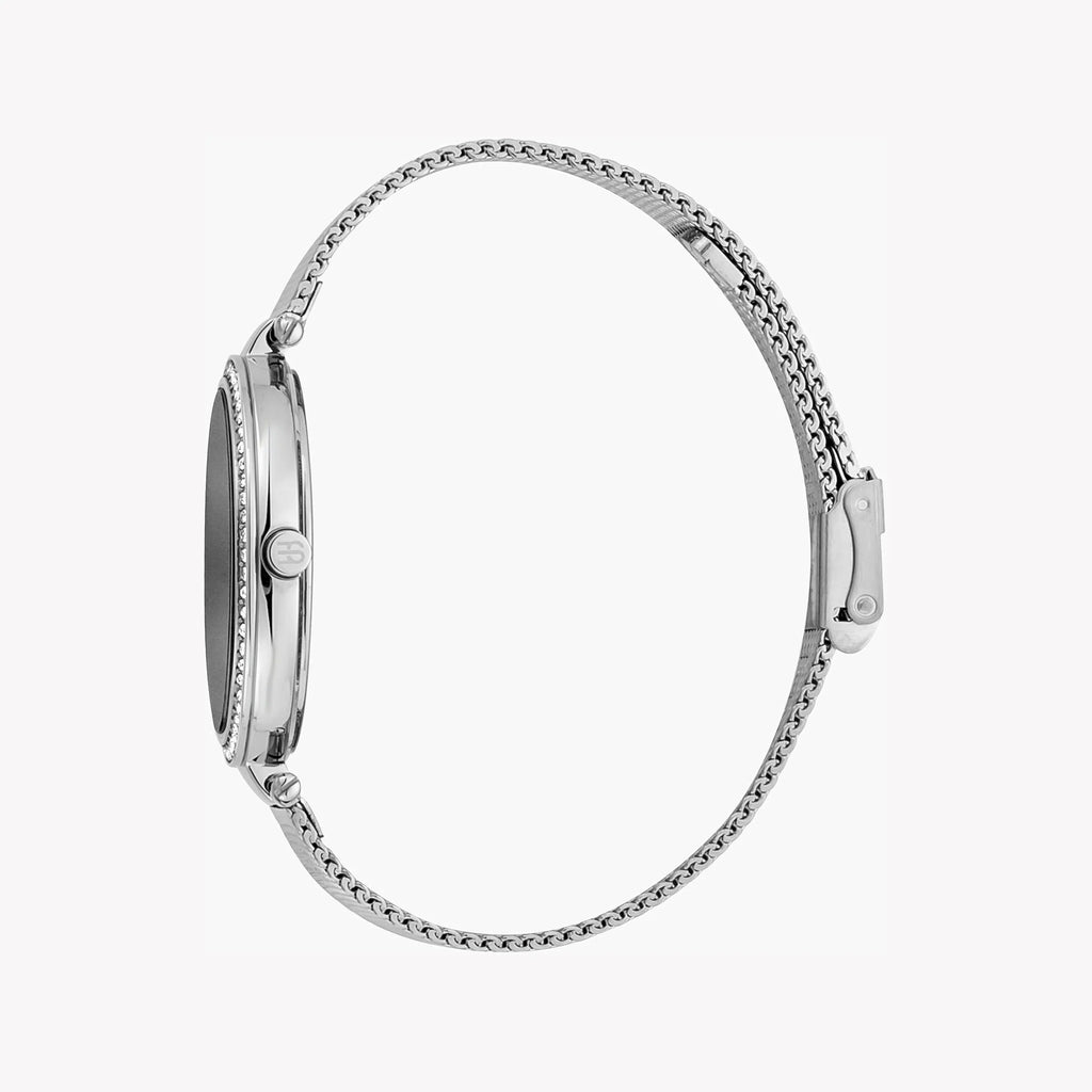 ESPRIT Women's Watch with Silver Stainless Steel Case and Silver Stainless Steel Band