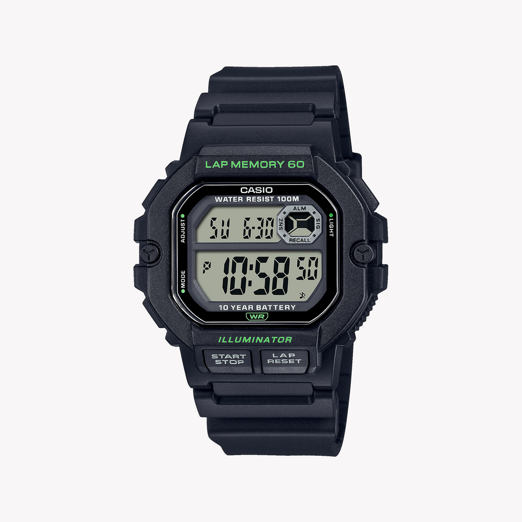 CASIO WS-1400H-1AVDF SPORTY CONFIDENCE - MEN'S ADVENTURE-READY DIGITAL WATCH