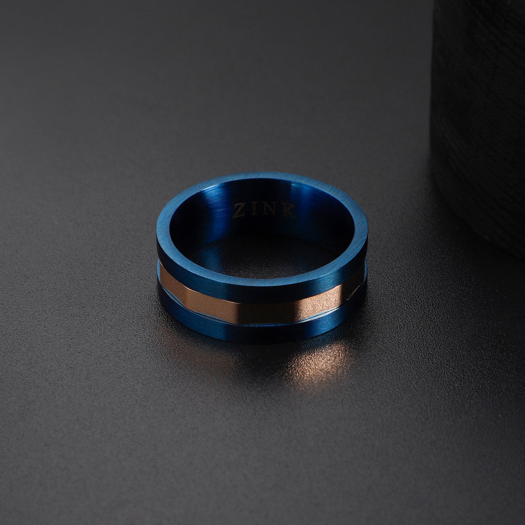 ZJRG037BL-20 ZINK Men's Ring Outlet