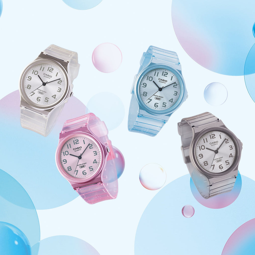 CASIO MQ-24S-7BDF ELEGANTLY SIMPLE - WHITE RESIN WOMEN'S WATCH FOR EVERYDAY ADVENTURES