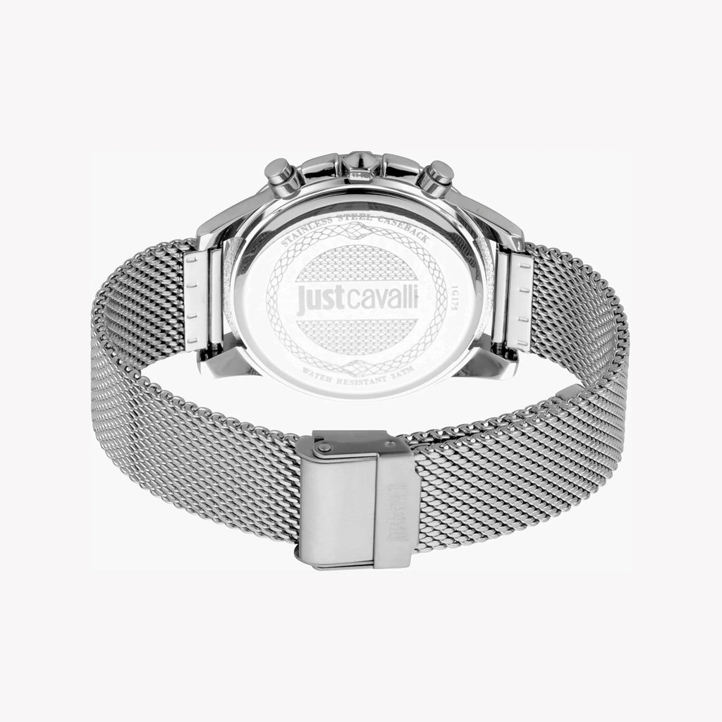 JUST CAVALLI JC1G175M0045 SILVER ELEGANCE - MENS TIMEPIECE WITH STAINLESS STEEL BAND