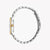 JUST CAVALLI Women's Watch with Silver & Gold Stainless Steel Case and Silver & Gold Stainless Steel Band
