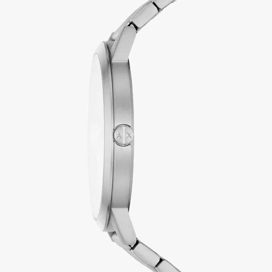 Armani Exchange Men's Silver Watch, Stainless Steel | AX2870