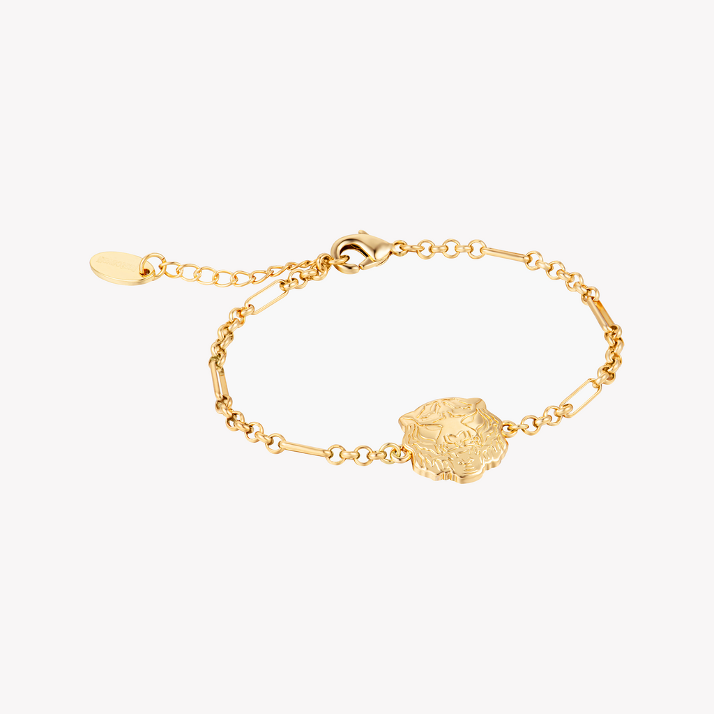 JUST CAVALLI JC1L334M0055 - GOLD & SILVER STUNNER: ELEGANT TIMEPIECE FOR THE MODERN WOMAN