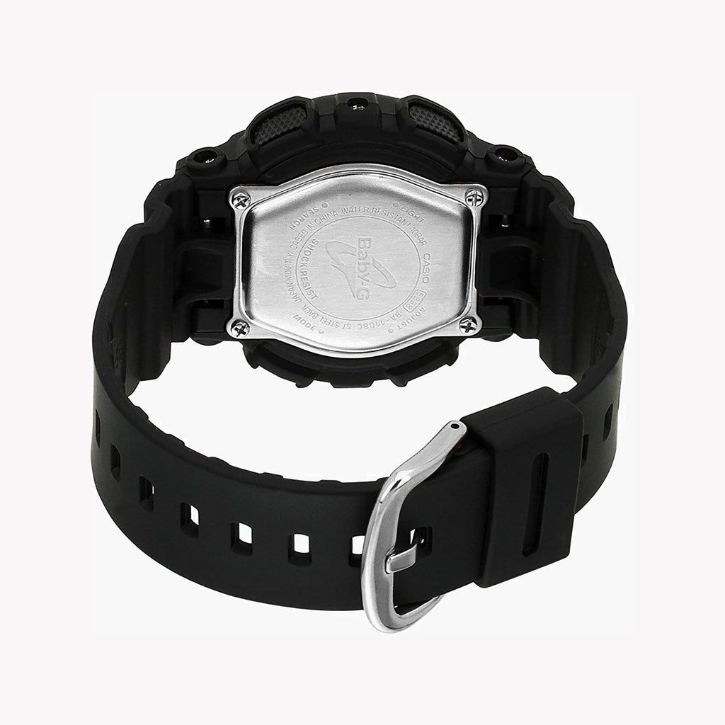 BA-110BC-1ADR BABY-G - STYLISH ADVENTURE WOMEN'S WATCH - BLACK RESIN & DIGITAL DIAL