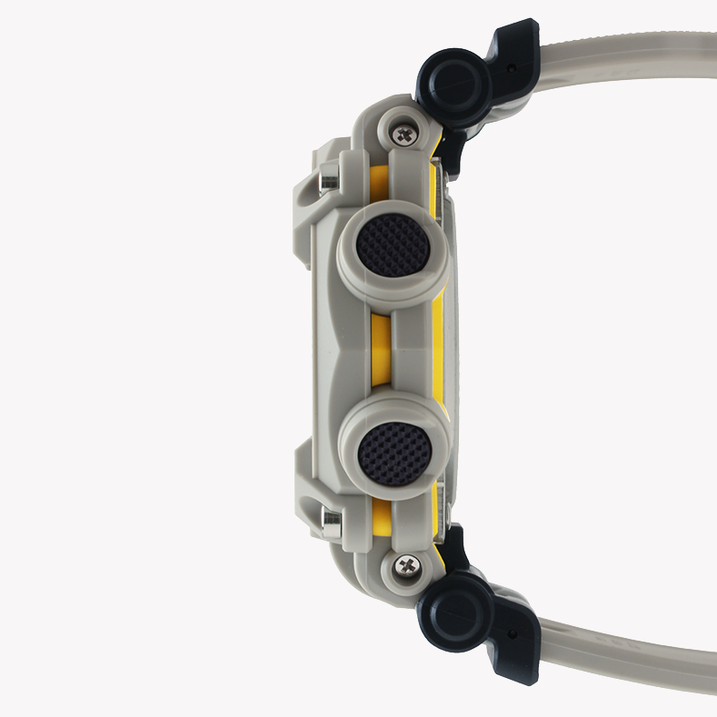 CASIO G-SHOCK GA-900HC-5ADR ADVENTURE READY - STYLISH SPORTS WATCH WITH SILVER CASE & BLACK BAND