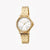 ESPRIT Women's Watch with Gold Stainless Steel Case and Gold Stainless Steel Band