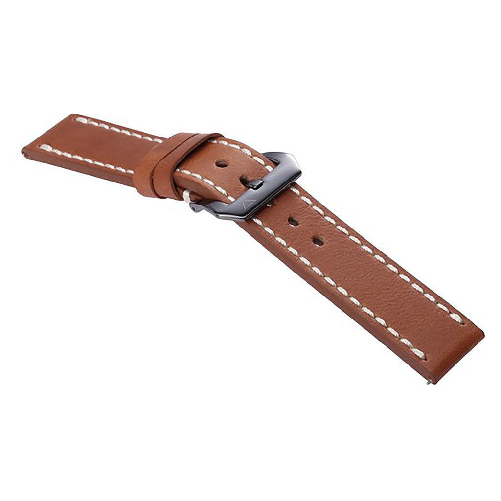 ZLB003BWB-24 Zink Thick Genuine Leather Strap Outlet