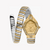 JUST CAVALLI JC1L303M0055 - ELEGANTLY BOLD WOMEN'S TIMEPIECE WITH GOLD & SILVER BRACELET