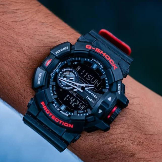 CASIO G-SHOCK GA-400HR-1ADR - URBAN RUGGED - MEN'S BLACK TIMEPIECE