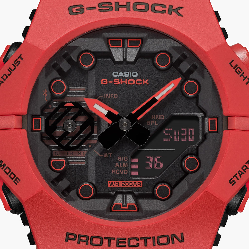 CASIO G-SHOCK GA-B001-4ADR ADVENTURE READY - BOLD PINK UNISEX WATCH with durable resin band and vibrant digital display
