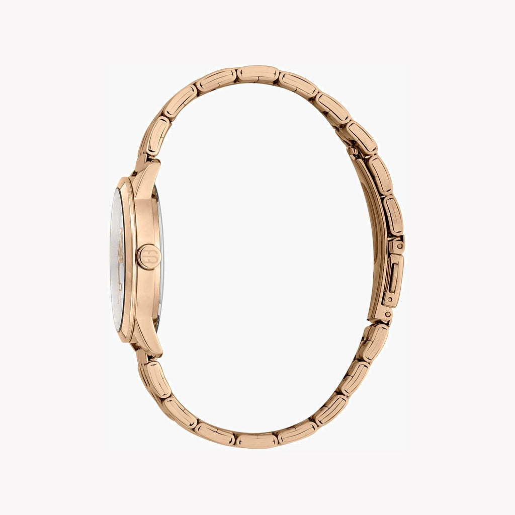 ESPRIT Women's Watch with Rose Gold Stainless Steel Case and Rose Gold Stainless Steel Band