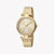ESPRIT Women's Watch with Gold Stainless Steel Case and Gold Stainless Steel Band