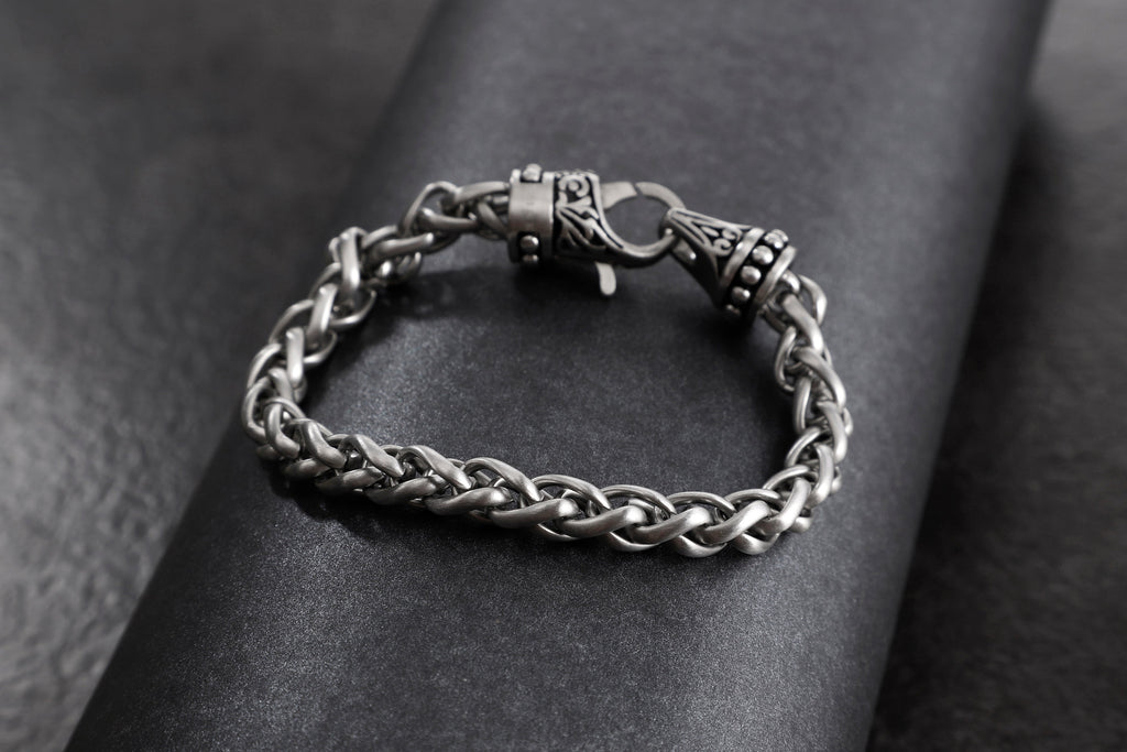 ZINK Men's Silver Stainless Steel Bracelet | ZJBC052U