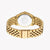 JUST CAVALLI Women's Watch with Silver & Gold Stainless Steel Case and Gold Stainless Steel Band