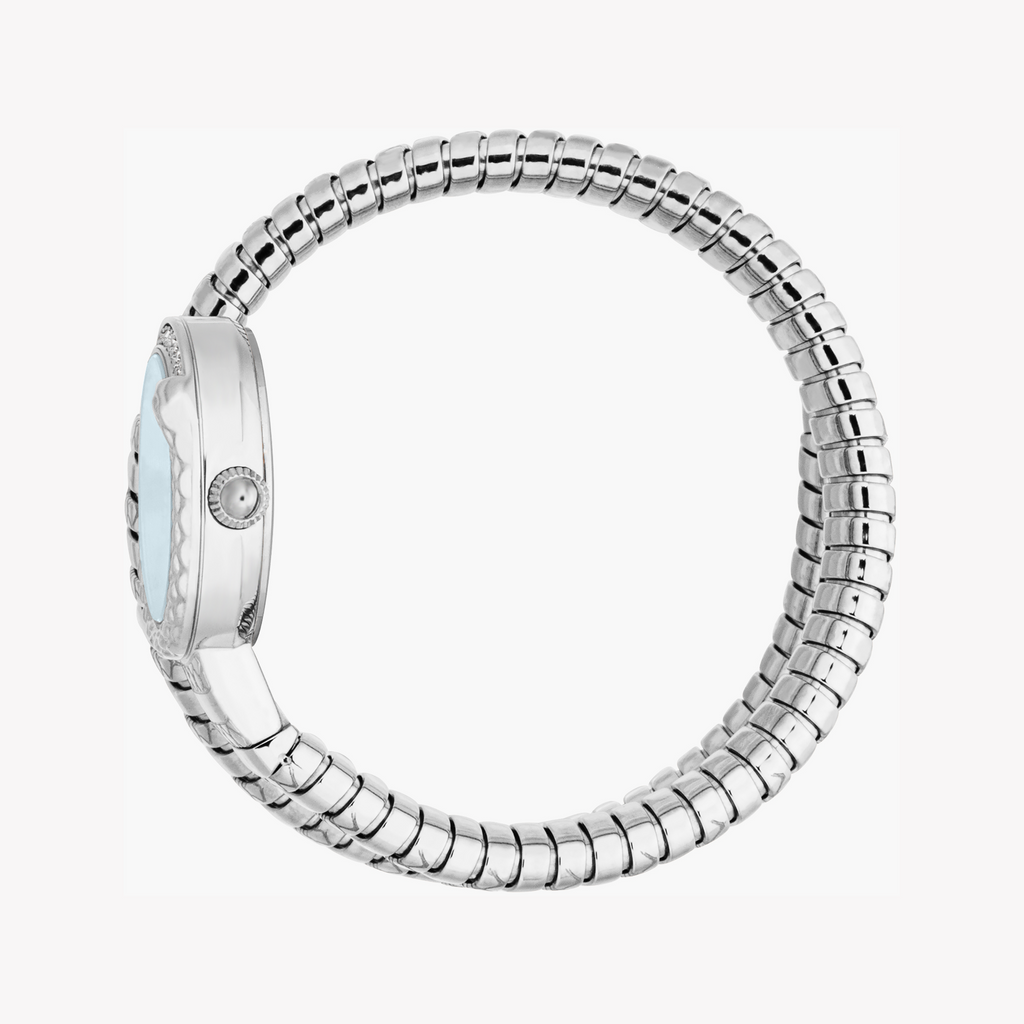 JUST CAVALLI JC1L301M0015 - STYLISH LIGHT BLUE DIAL WOMEN'S WATCH FOR BOLD ELEGANCE