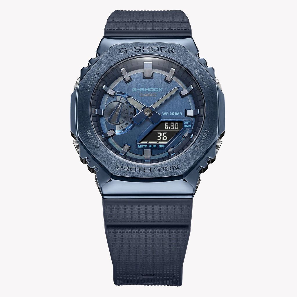 CASIO G-SHOCK GM-2100N-2ADR OAK - RUGGED BLUE ADVENTURE MEN'S WATCH