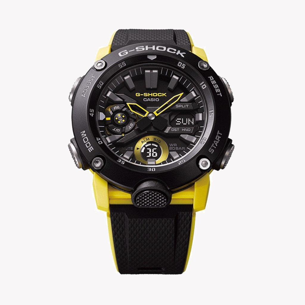 CASIO G-SHOCK GA-2000-1A9DR - RUGGED ELEGANCE FOR ACTIVE MEN'S LIFESTYLE