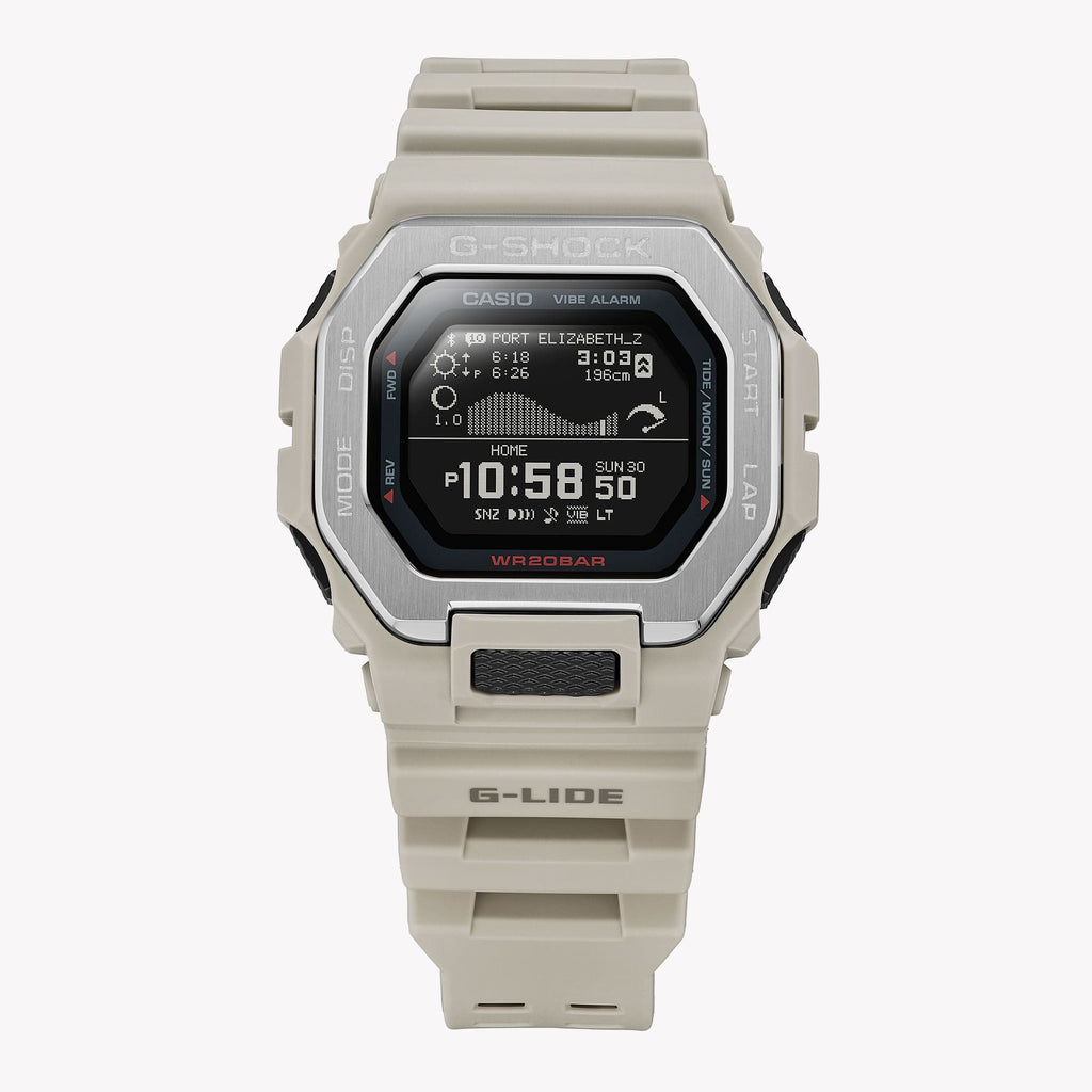 CASIO G-SHOCK GBX-100-8DR ADVENTURE READY - RUGGED WHITE MEN'S WATCH with Bluetooth & 200M Water Resistance