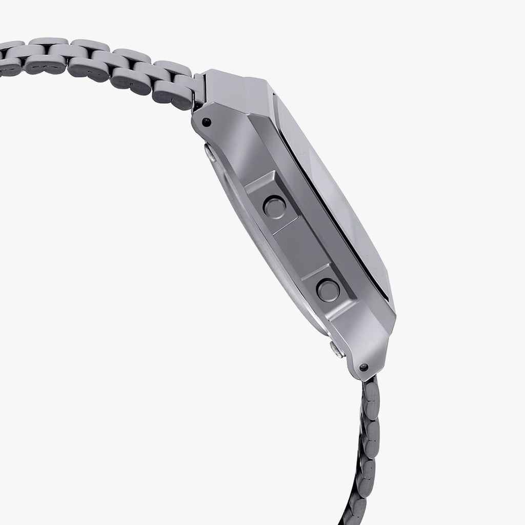 CASIO A168WGG-1BDF SPORTY STYLISH TIMEPIECE - VERSATILE BLACK DIGITAL WATCH