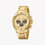 JUST CAVALLI GOLD LUXE ALLOY STEEL - ELEGANT MEN'S TIMEPIECE WITH CHAMPAGNE DIAL
