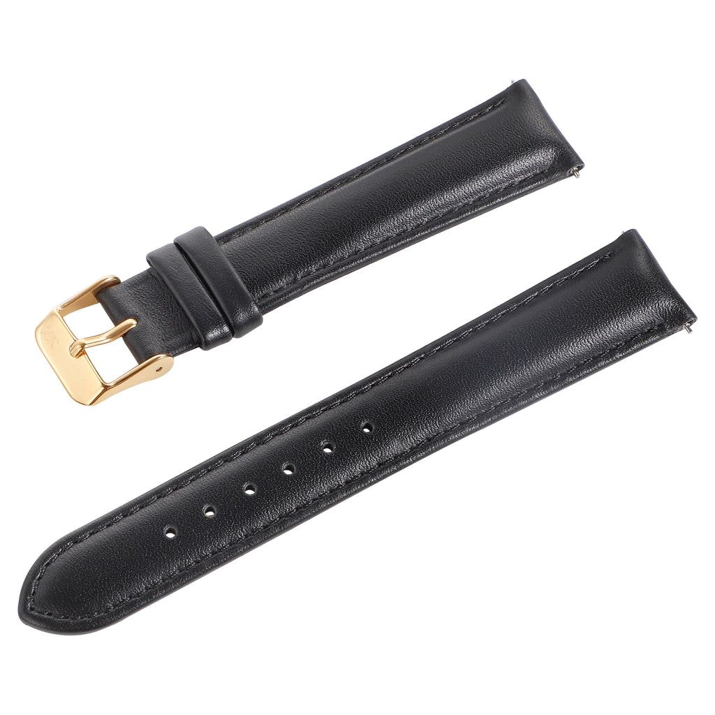 ZLB007BG-18 Zink Genuine Leather Strap Outlet