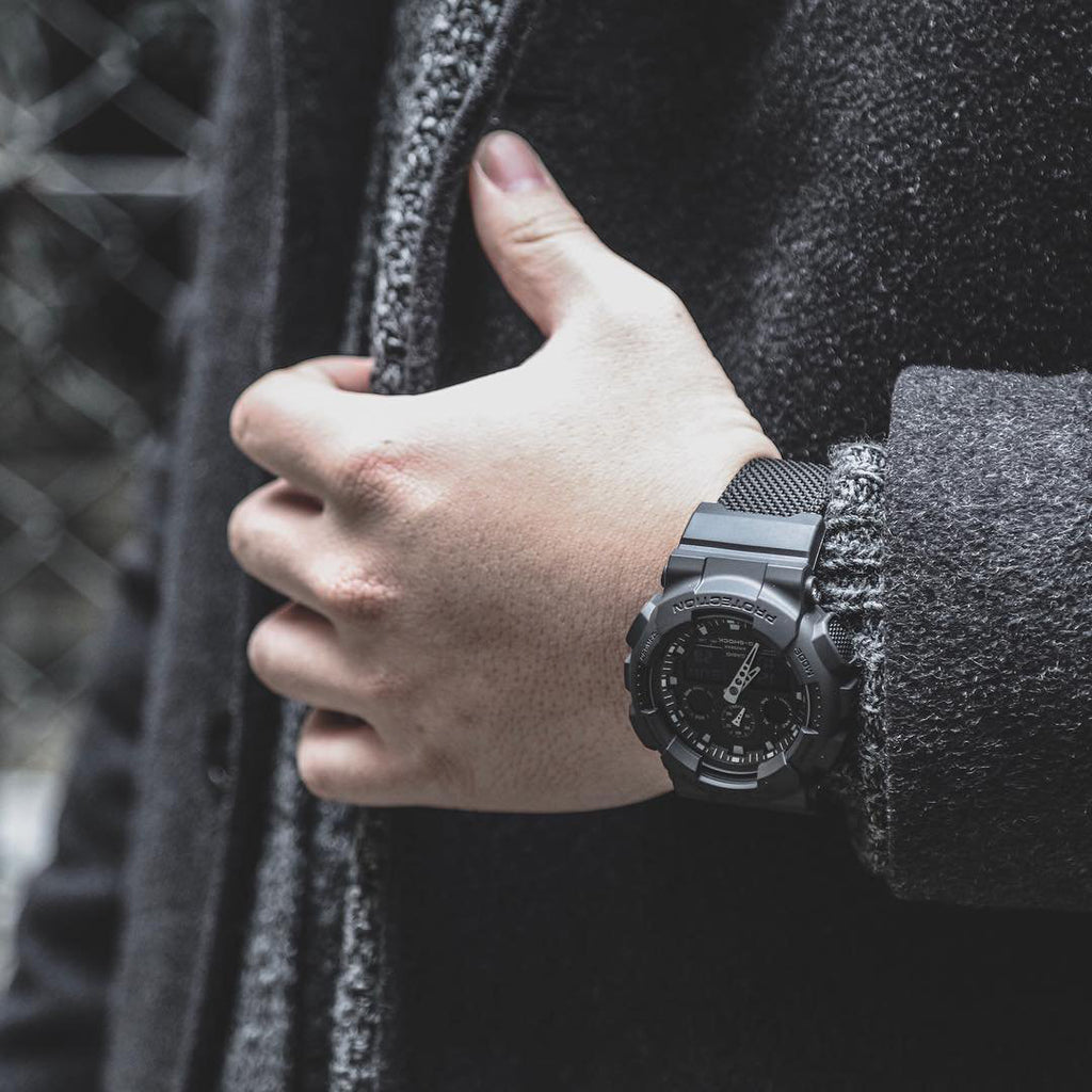 G-SHOCK GA-100BBN-1ADR Men's Watch