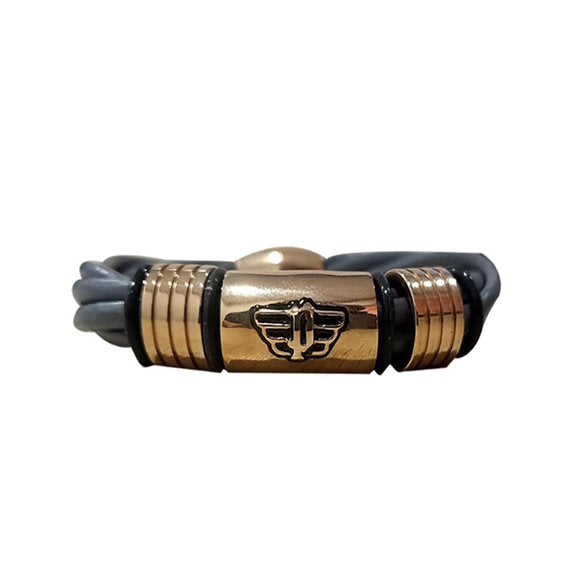 PJ25876BLGR-03 POLICE Men's Bracelet Outlet