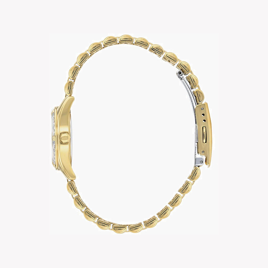 CITIZEN EU6062-50D - ELEGANTLY TIMELESS GOLD & WHITE WOMEN'S WATCH