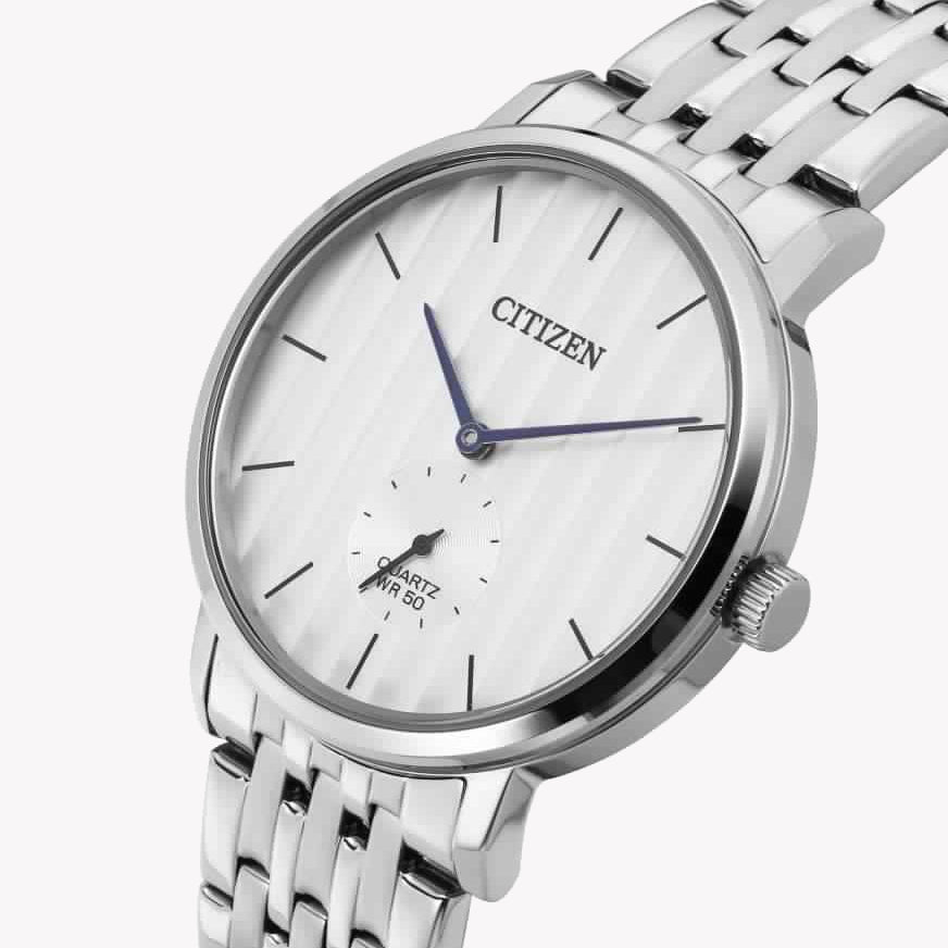 CITIZEN BE9170-56A DYNAMIC ELEGANCE - MENS STAINLESS STEEL TIMEPIECE WITH BEIGE DIAL