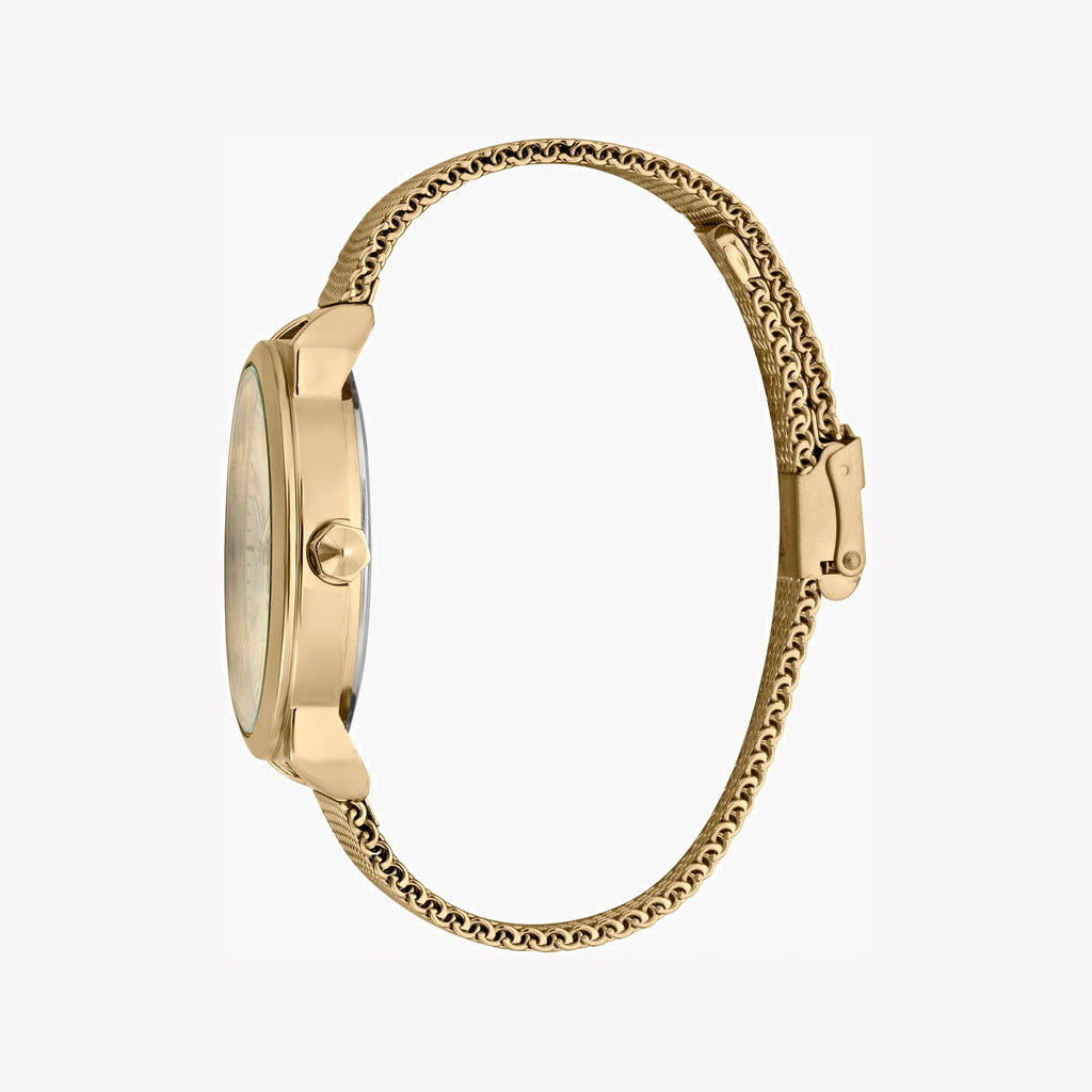 JUST CAVALLI JC1G141M0075 - ELEGANT GOLD STAINLESS STEEL MEN'S WATCH WITH CHAMPAGNE DIAL