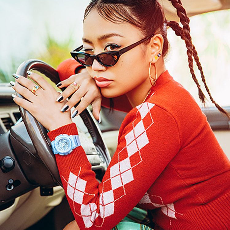 CASIO BABY-G BA-130CV-2ADR - DYNAMIC ADVENTURER SERIES Women's Sport Watch in Striking Blue Resin