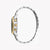 ESPRIT ELEGANT TIMEPIECE - MEN'S SILVER & GOLD STAINLESS STEEL WATCH WITH BLACK DIAL
