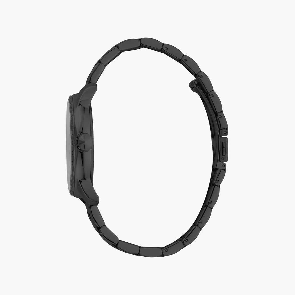 JUST CAVALLI JC1G176M0065 ELEGANT BLACK STAINLESS STEEL MEN'S WATCH - TIMELESS SOPHISTICATION