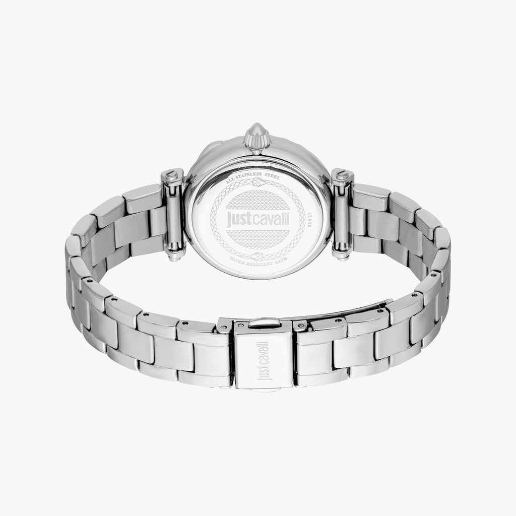 JUST CAVALLI JC1L332M0045 - STYLISH CHARISMA SILVER DIAL WOMEN'S WATCH