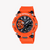 CASIO G-SHOCK GA-2200M-4ADR - BOLD ADVENTURER MEN'S WATCH with Orange Resin Band & Sleek Black Dial