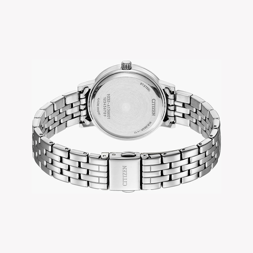 CITIZEN EL3100-55A - MODERN ELEGANCE - SPARKLING SILVER TIMEPIECE FOR WOMEN