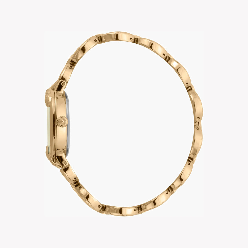 JUST CAVALLI Women's Watch with Gold Stainless Steel Case and Gold Stainless Steel Band
