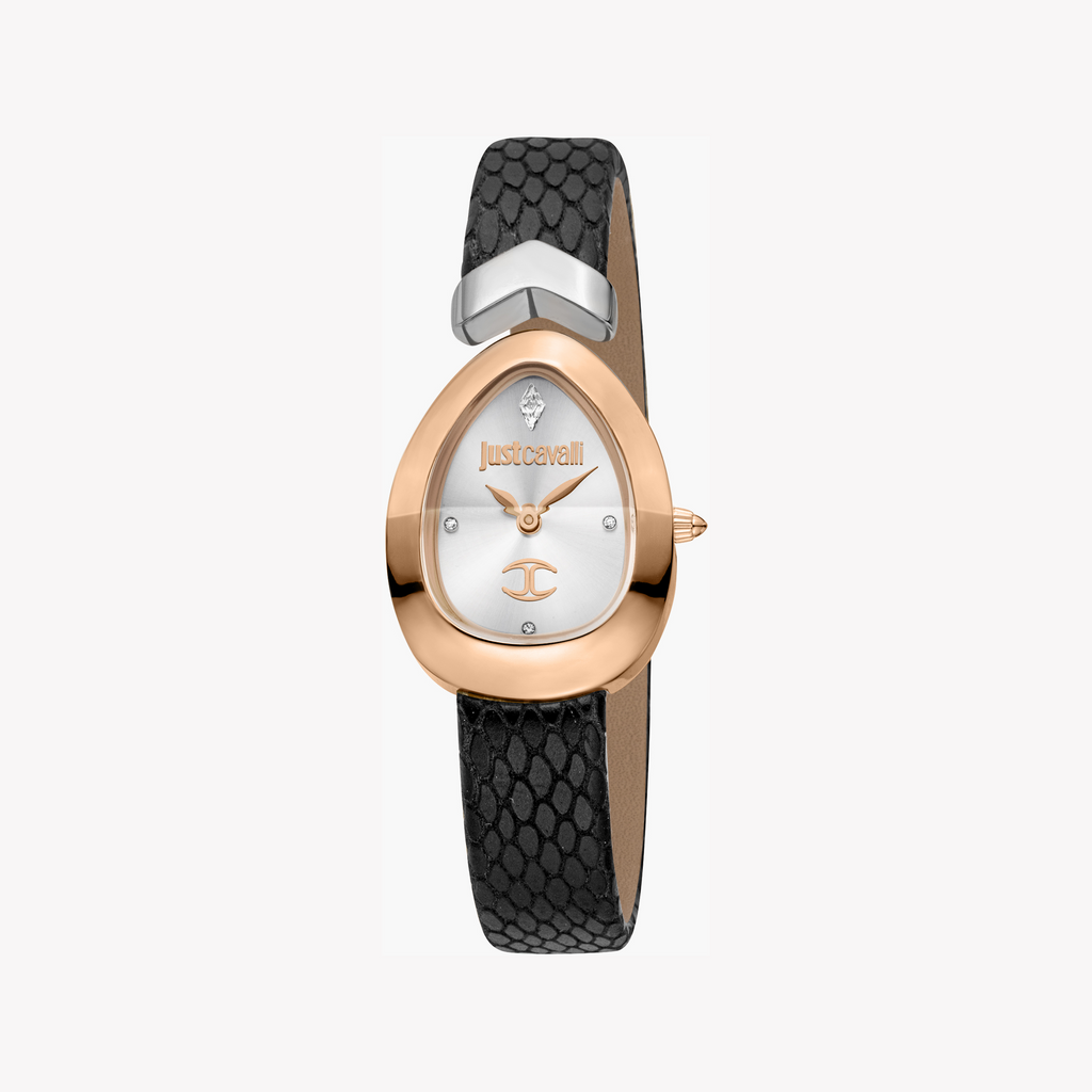 JUST CAVALLI JC1L321L0065 - RADIANT ROSE GOLD & SILVER DIAL WOMEN'S WATCH - BOLD ELEGANCE FOR EVERYDAY CHIC
