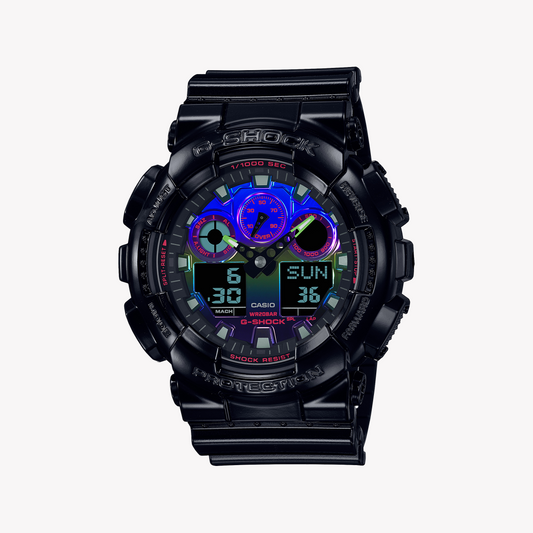 G-SHOCK GA-100RGB-1ADR Men's Watch