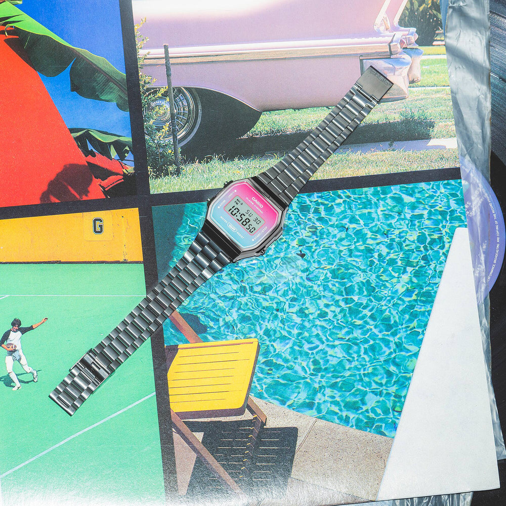 CASIO A168WERB-2ADF ADVENTURE TIME - STYLISH DIGITAL WATCH FOR THE MODERN EXPLORER