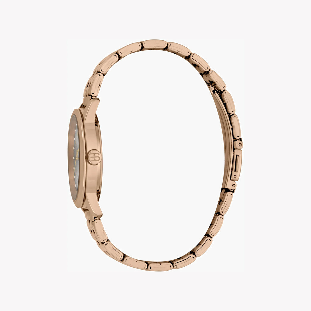 ESPRIT Women's Watch with Rose Gold Stainless Steel Case and Rose Gold Stainless Steel Band