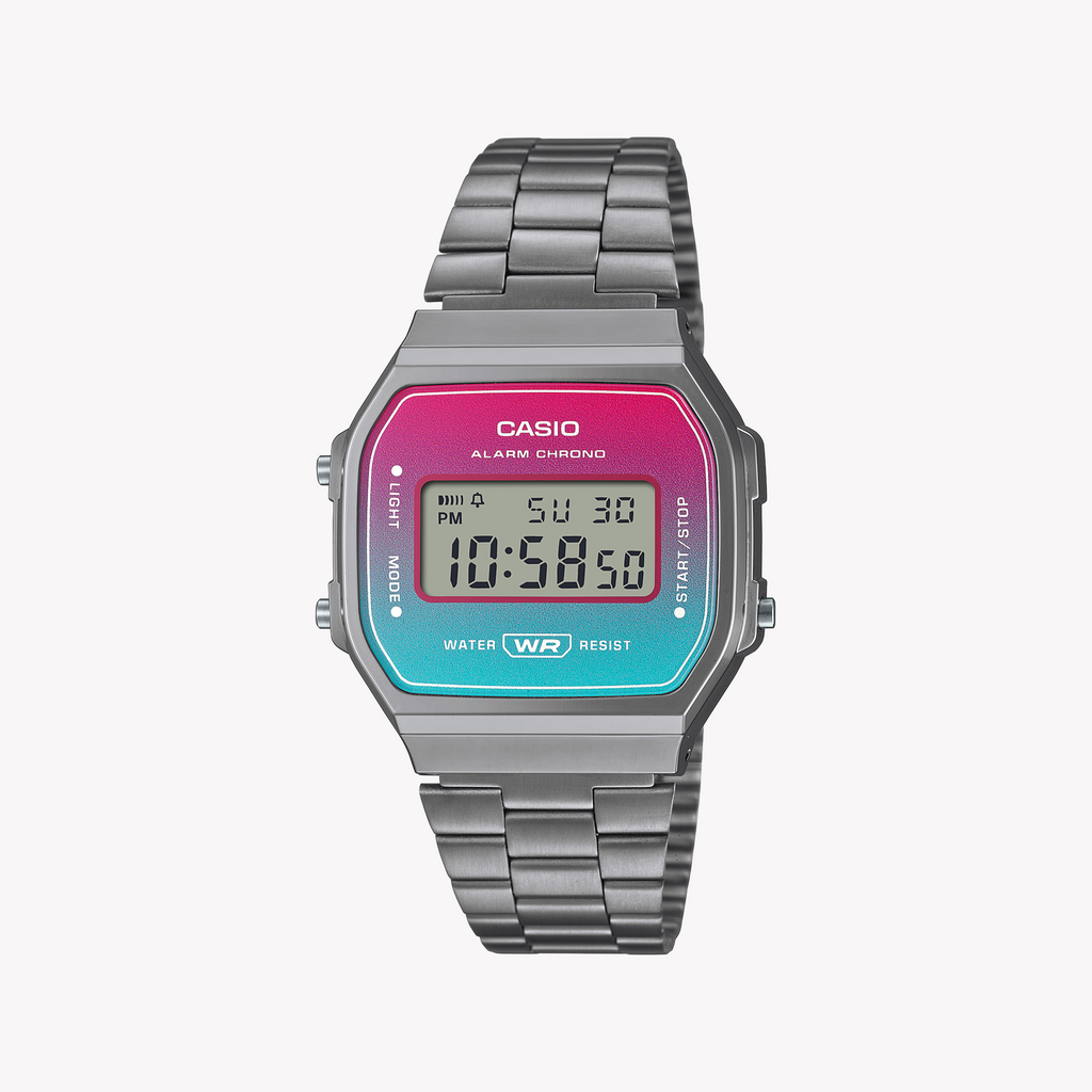 CASIO A168WERB-2ADF ADVENTURE TIME - STYLISH DIGITAL WATCH FOR THE MODERN EXPLORER