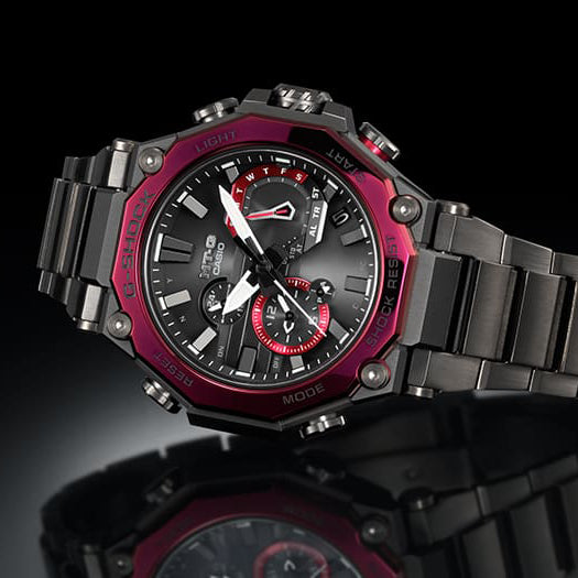 CASIO MTP-1314D-1AVDF ELEGANT SPORT - STAINLESS STEEL MEN'S WATCH with black dial and silver band