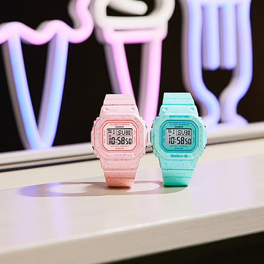 CASIO BABY-G BGD-560CR-2DR - VIBRANT BLUE SPIRIT UNISEX WATCH with sporty design and 200m water resistance