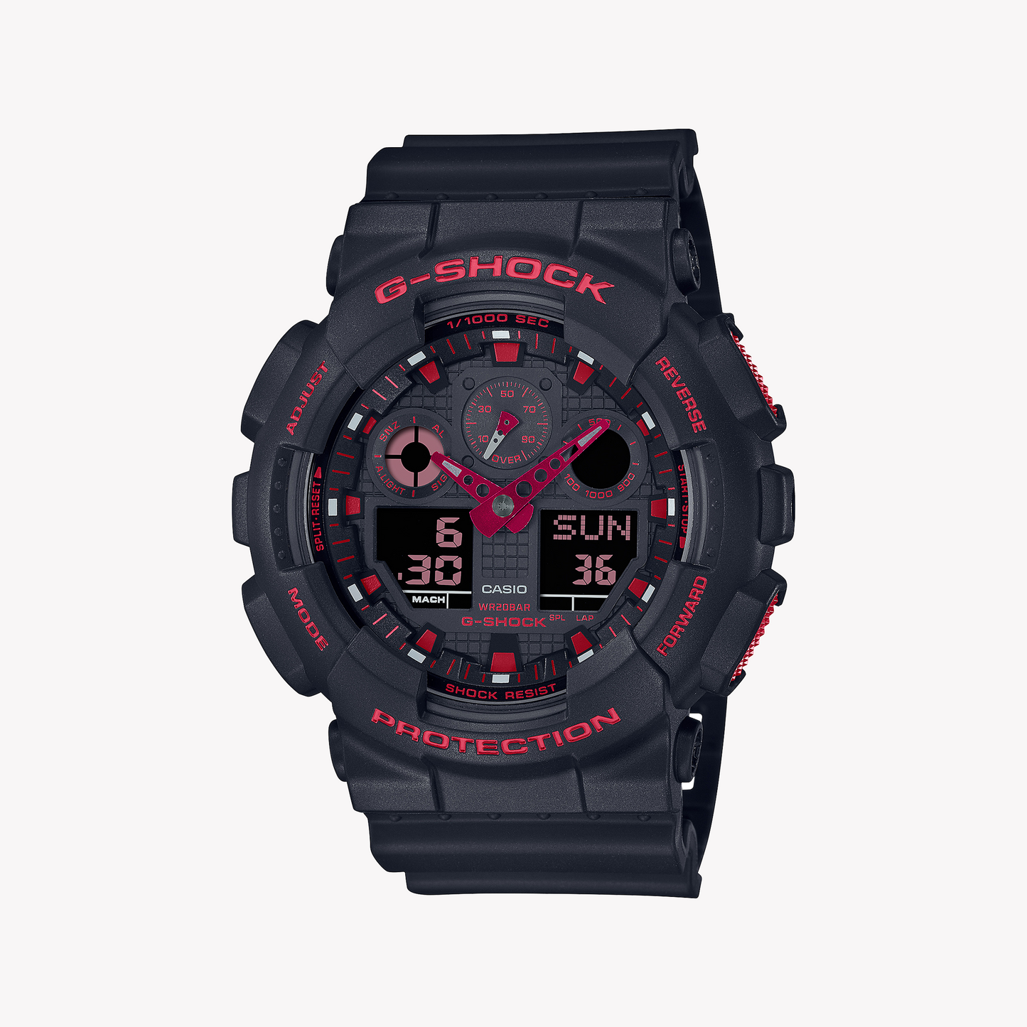 G-SHOCK GA-100BNR-1ADR Men's Watch