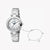 ESPRIT Women's Watch with Silver Stainless Steel Case and Silver Stainless Steel Band