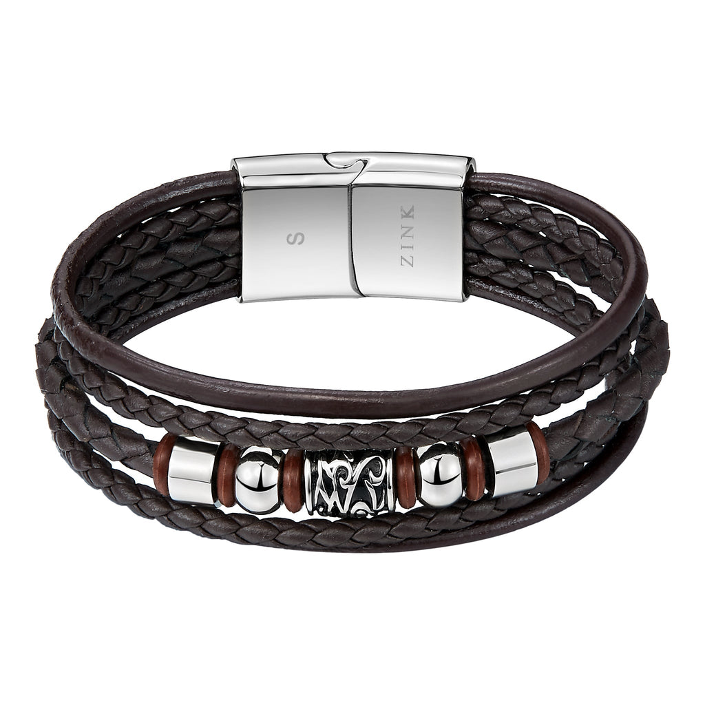 ZJBC019LPBR-S ZINK Men's Bracelet Outlet