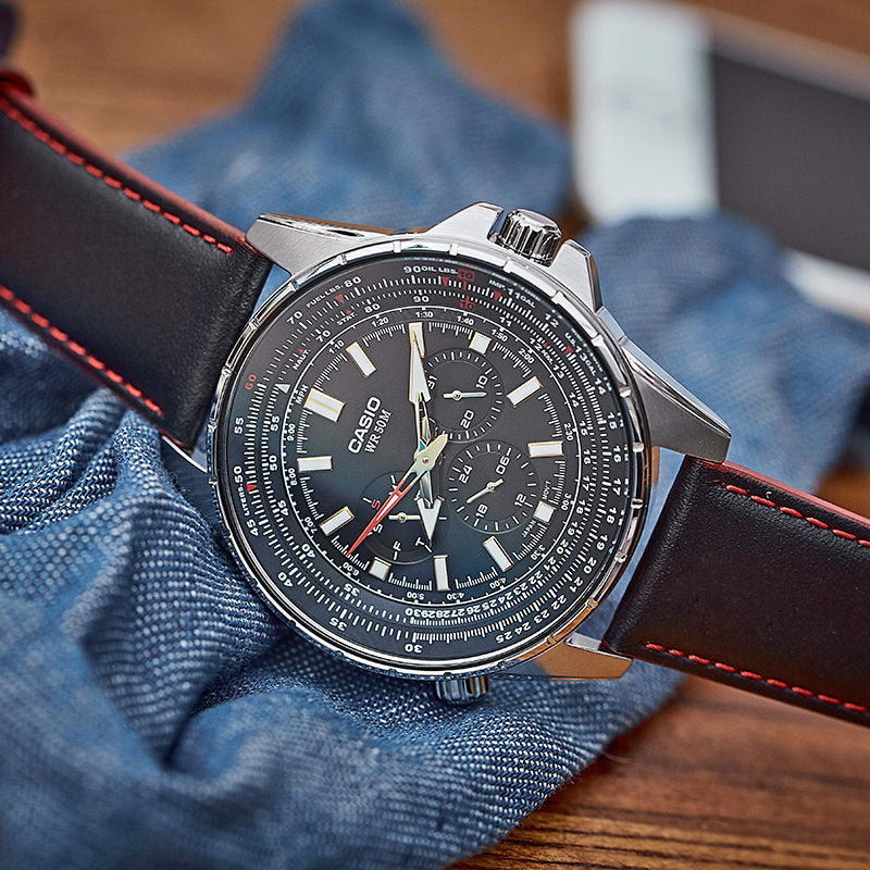 CASIO WS-1500H-1AVDF SPORTY ADVENTURER - MEN'S RUGGED DIGITAL WATCH with Black Resin Band and Bold Design