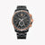 CITIZEN Eco-Drive CB5884-88H - BOLD PERFORMANCE MEN'S WATCH with BLACK STAINLESS STEEL and MULTIFUNCTIONAL FEATURES
